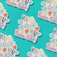You Do You Boo Boo Sticker