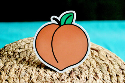 Peach Sticker