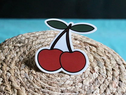 Summer Cherry Sticker