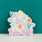 You Do You Boo Boo Sticker