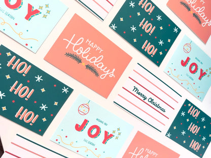 Retro Holiday Post Cards