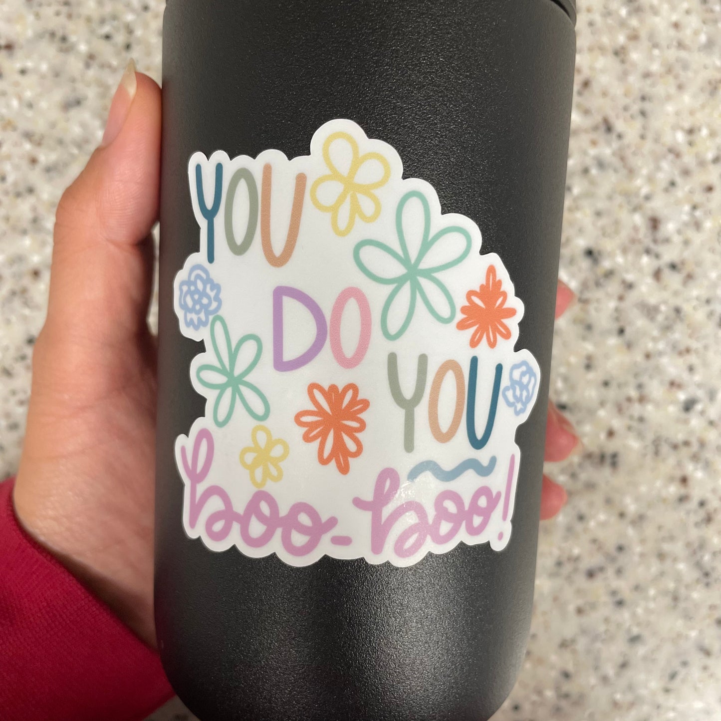 You Do You Boo Boo Sticker