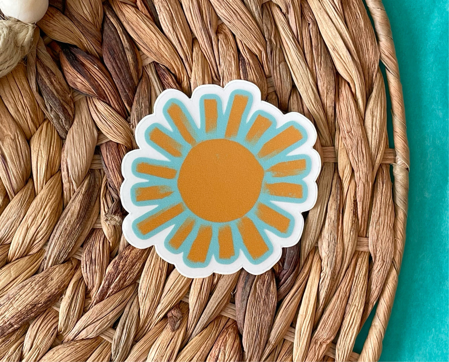 Clear Sunshine Sticker