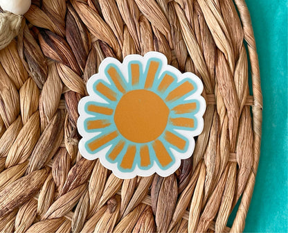 Clear Sunshine Sticker