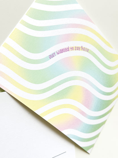 Tie Dye Postcard Set of 4