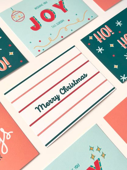 Retro Holiday Post Cards