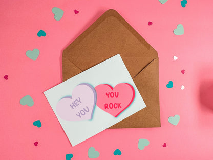 Retro Valentine’s Day Stationery Set