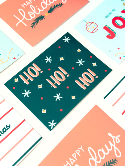 Retro Holiday Post Cards
