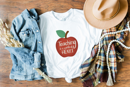Teaching is a Work of Art Tee