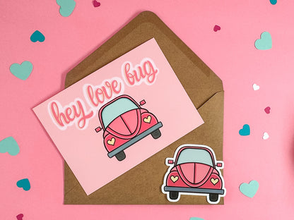 Love Bug Sticker