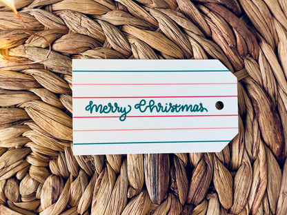Retro Holiday Gift Tags