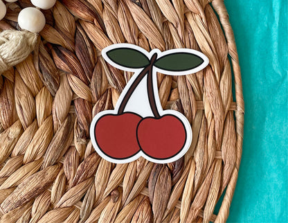 Summer Cherry Sticker
