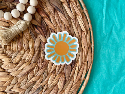 Clear Sunshine Sticker